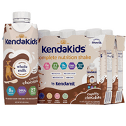 KendaKids Complete Nutrition Shake with Protein & DHA, Creamy Chocolate, 8 fl oz, (6 Pack)