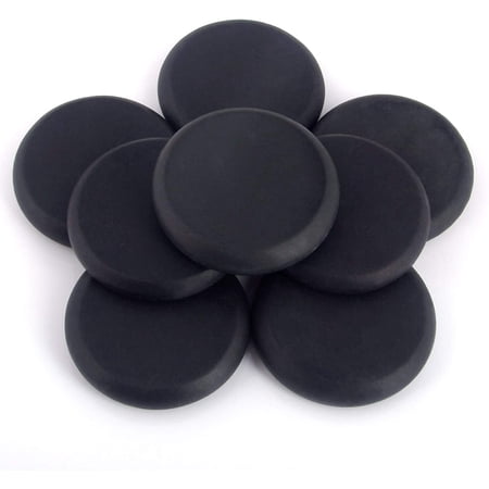 Kendal 8 Pcs Large Massage Hot Stones Set Basalt Spa Rocks Kit for Professional Salon Therapy or Home Use Rock Stone MS-8