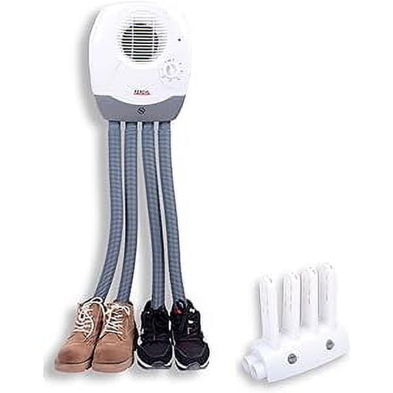 Kendal Boot Dryer Shoe Dryer, Boot Warmer and Glove Dryer, Upgrade Safety Boot Dryer for Work Boot with 3 Temperature Setting Mode, 4 Heat Blower with Extra Rack for Shoe, Glove SI-SD06G