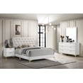 thumbnail image 1 of Coaster Kendall 4-Piece Eastern King Bedroom Set, White, 1 of 15