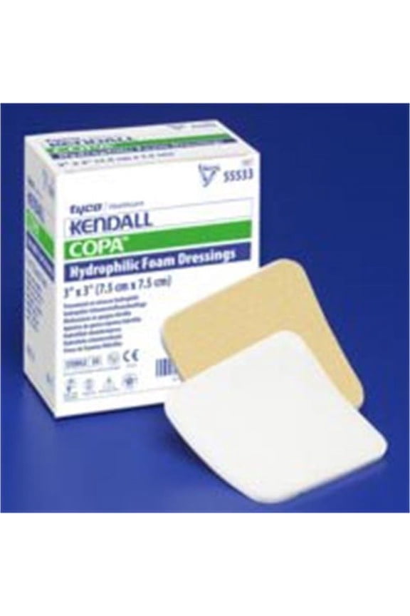 Copa Hydrophilic Foam 8 X 8 Inch, Box of 10 - Model 55588