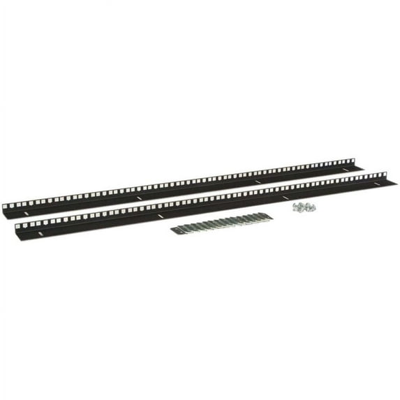Kendall Howard 22U LINIER Server Cabinet Vertical Rail Kit, Cage Nut