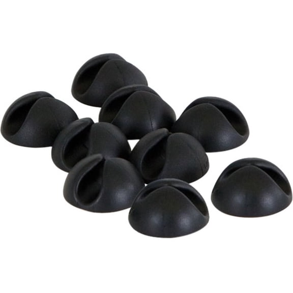 Kendall Howard Adhesive Backed Cable Holders - 9 Pack