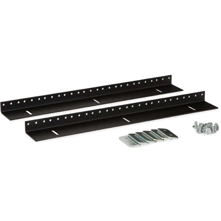 9u Steel Rack Rails 9U LINIER Wall Mount Vertical Rail Kit - 10-32 Tapped - Walmart.com