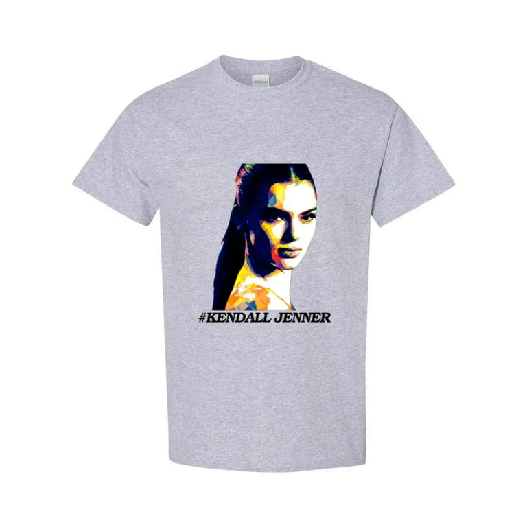 Kendall jenner grey t shirt outlet