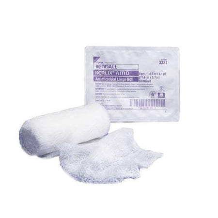 Kendall Kerlix Sterile Gauze Rolls ''White, 4.5 x 4.1 yds, Sterile, 8 Pack''