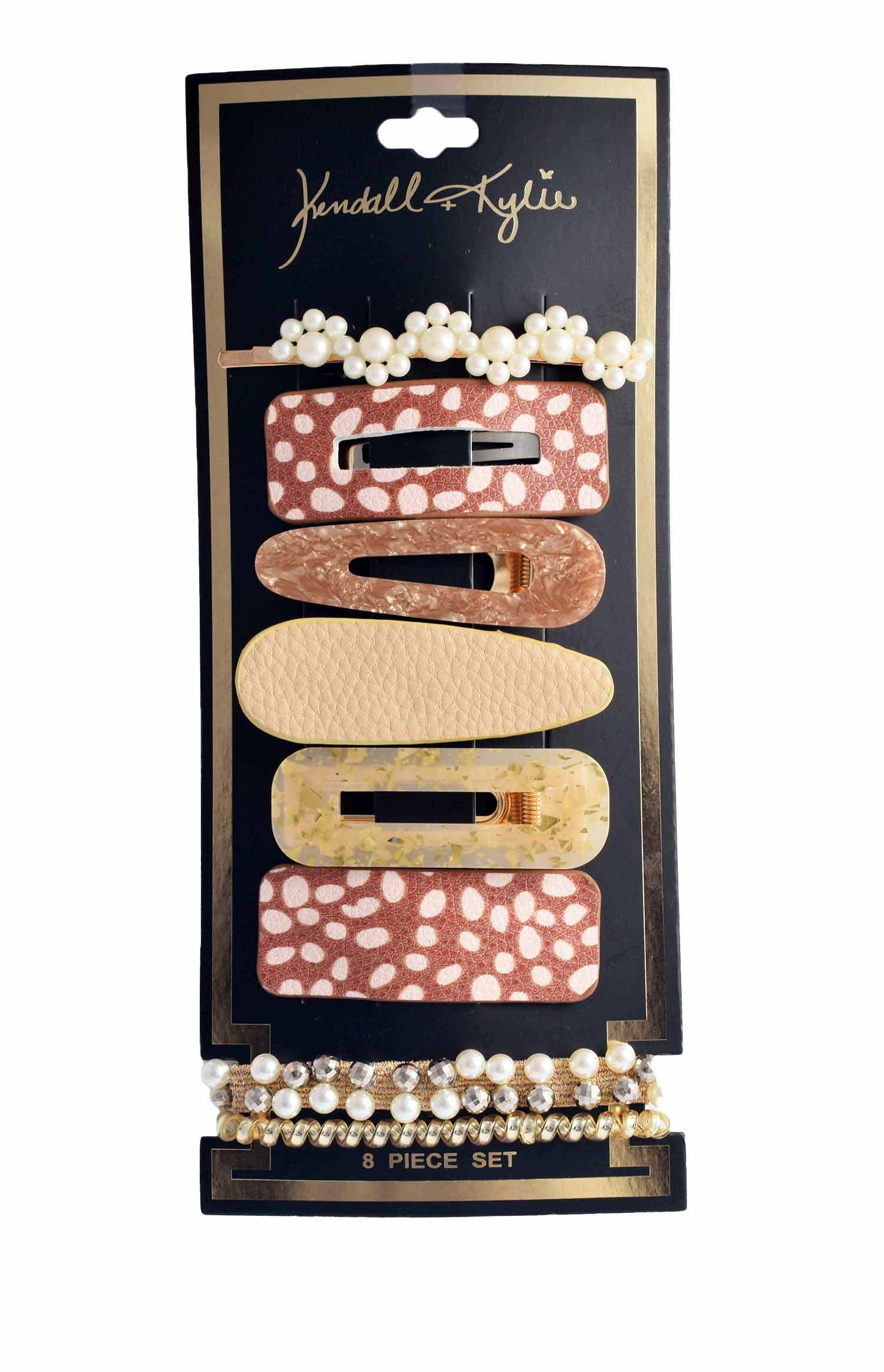 Kendall + Kylie 8 Piece Animal Kingdom Female Hair Accessory Set