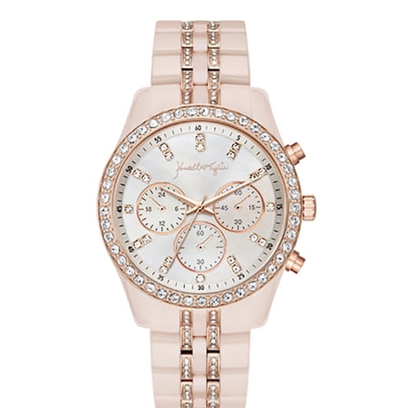 Kendall + Kylie Adult Ladies Silver Dial Rosegold Analog Watch