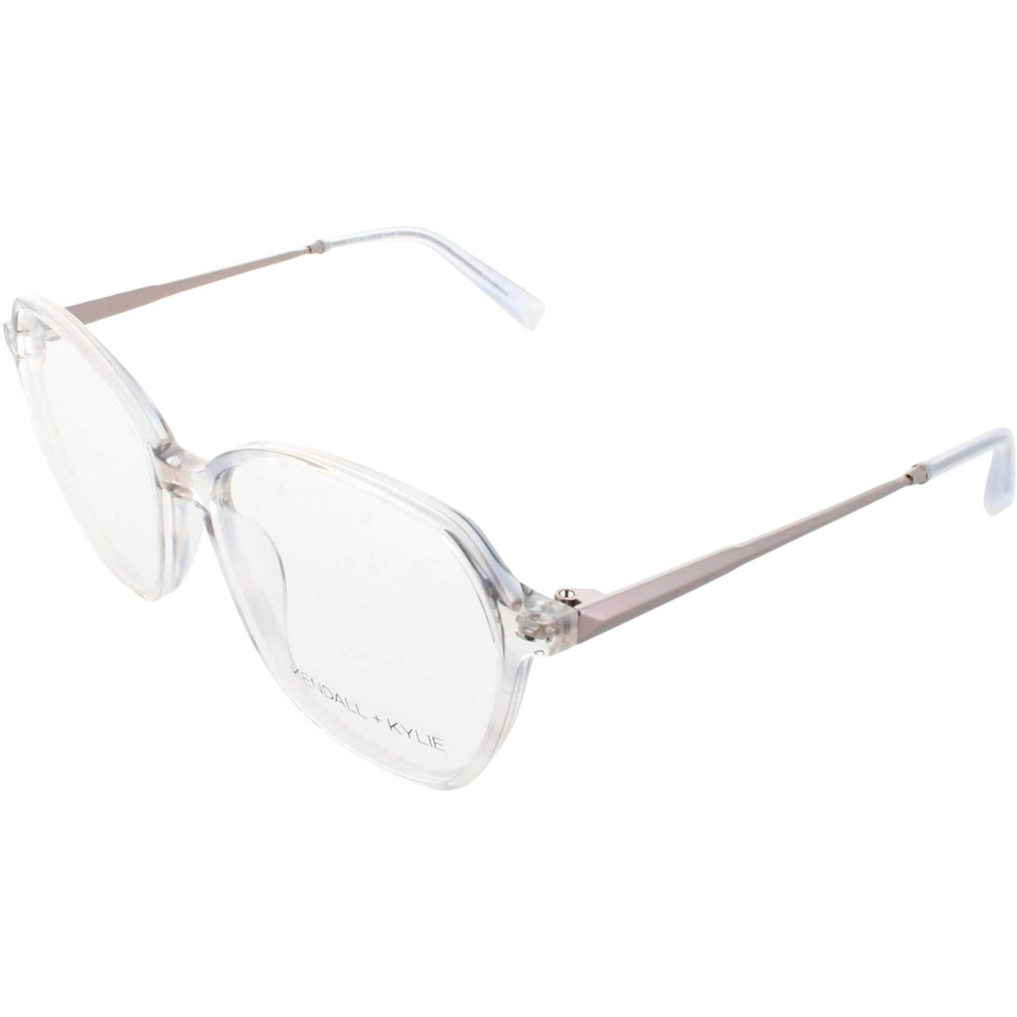 Kendall + Kylie KK0202 449 HM Women\'s Eyeglass Frames Translucent Blue 54-17-140 Kendall + Kylie in Fashion Brands | Blue - Walmart.com main image 2