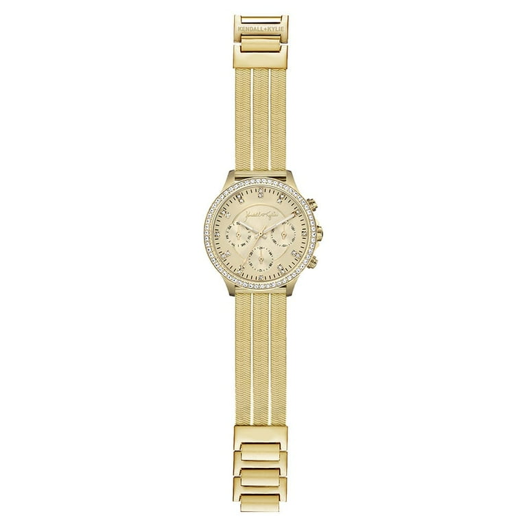 Ladies metal shop strap watch