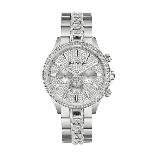 Kendall + Kylie Ladies Silver Tone Metal Strap Analog Watch - Walmart.com