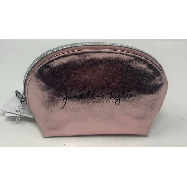Kendall + Kylie Pink Metallic Makeup Pouch