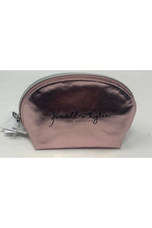 Pink Metallic Makeup Pouch