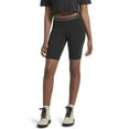 thumbnail image 1 of Kendall + Kylie Women's Logo Cotton Bike Short, Black, Small, 1 of 3
