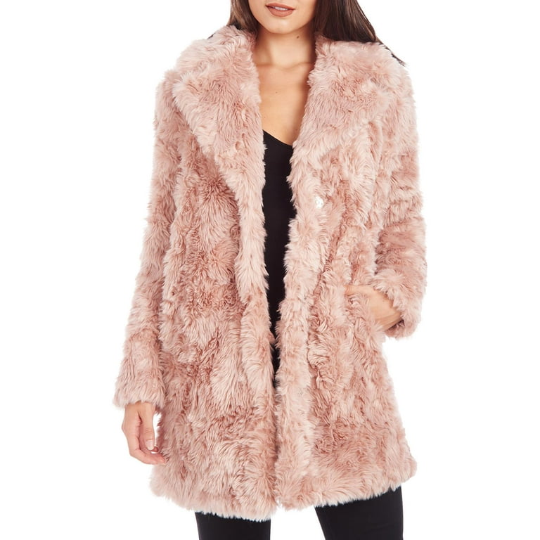 Kendall and kylie shop faux fur coat