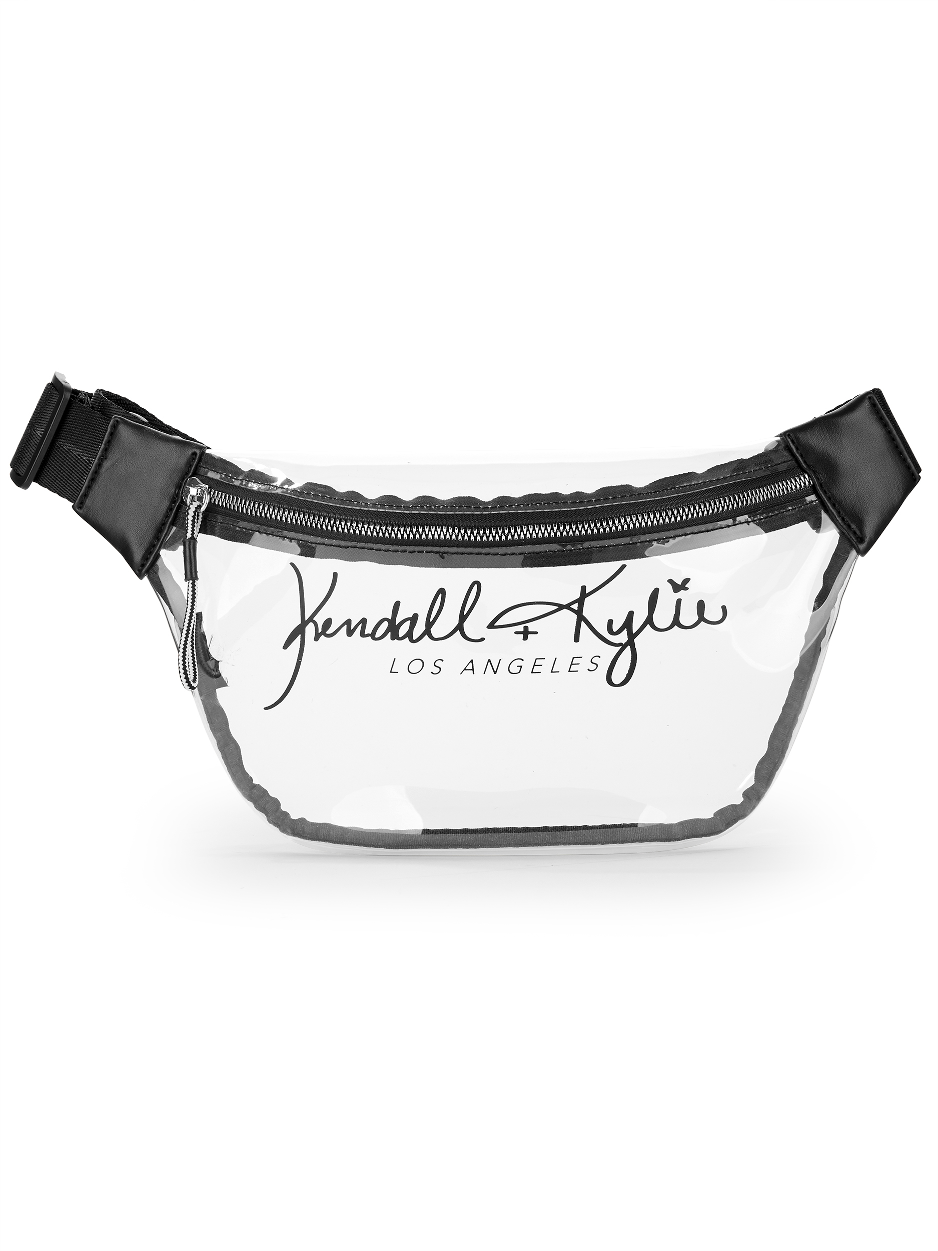 Kendall + Kylie for Walmart Clear Lucite Large Fanny Pack - image 1 of 5