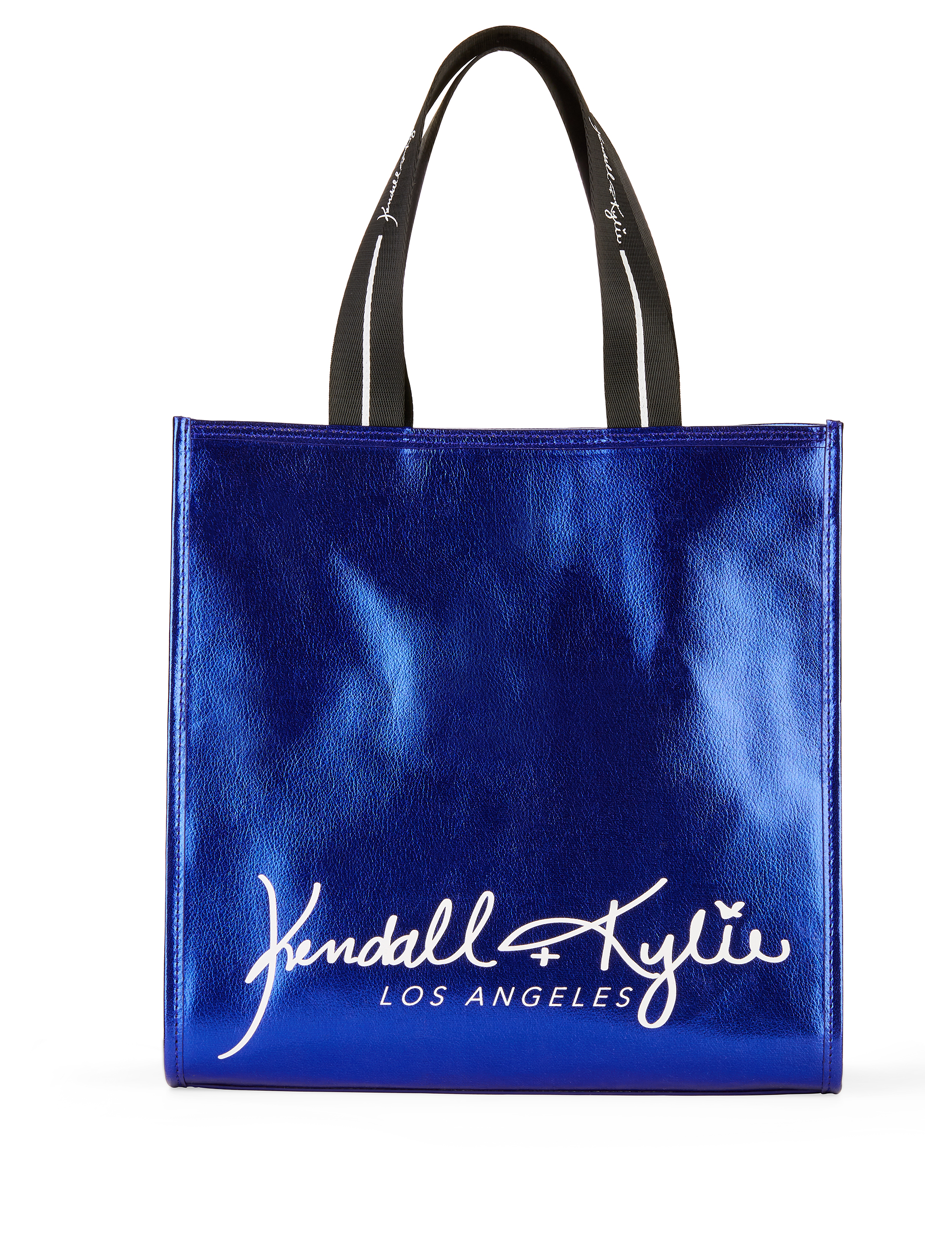 Kendall + Kylie for Walmart Cobalt Tote - image 1 of 5
