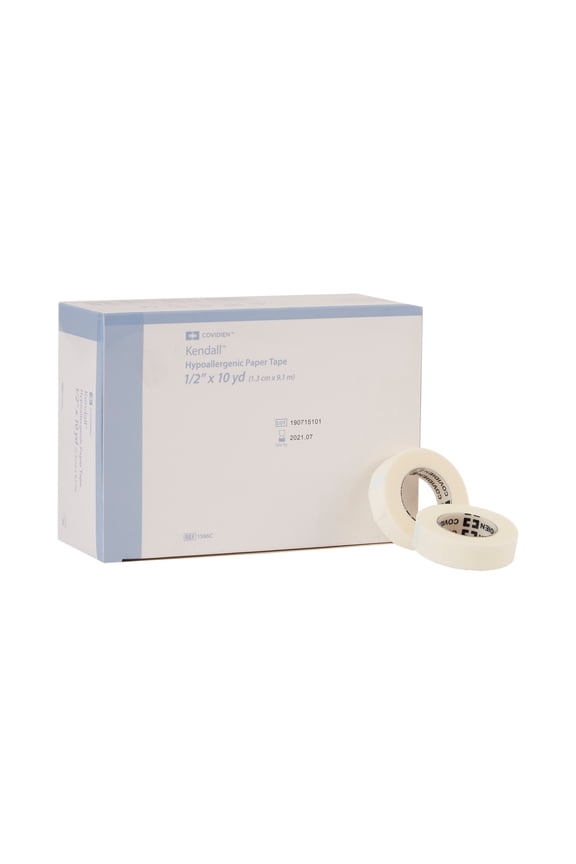Medical Tape, Non-Sterile Paper Surgical Tape, 1/2 in. X 10 yds., 24 Ct