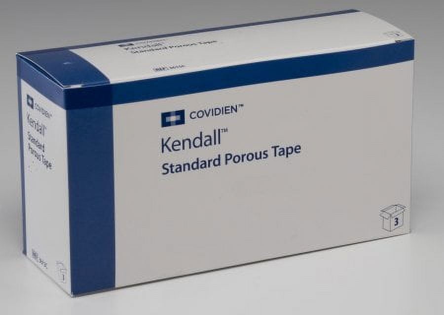 Kendall Medical Tape Porous Cloth 1/2 Inch X 10 Yard White NonSterile, 2304C - BOX OF 24