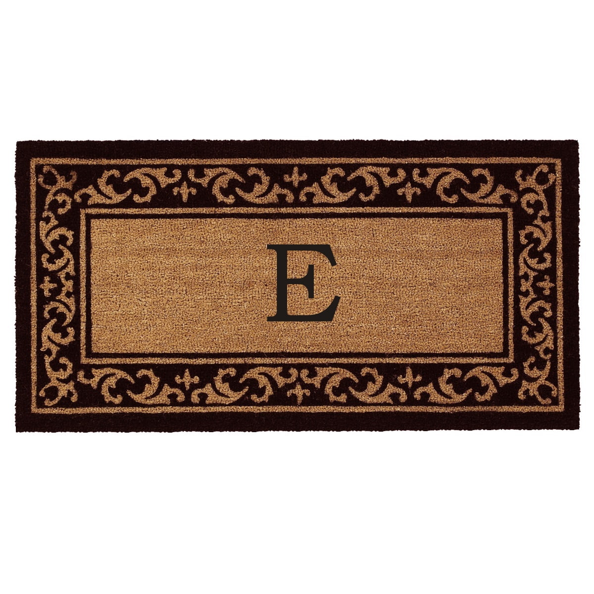Kendall Monogram Doormat (Letter E)