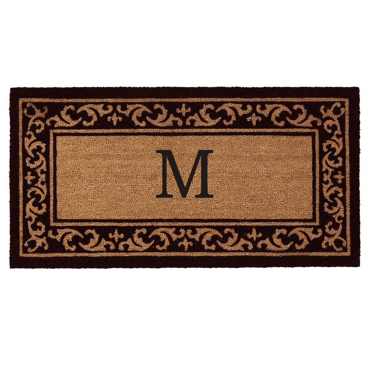 Kendall Monogram Doormat (Letter M)