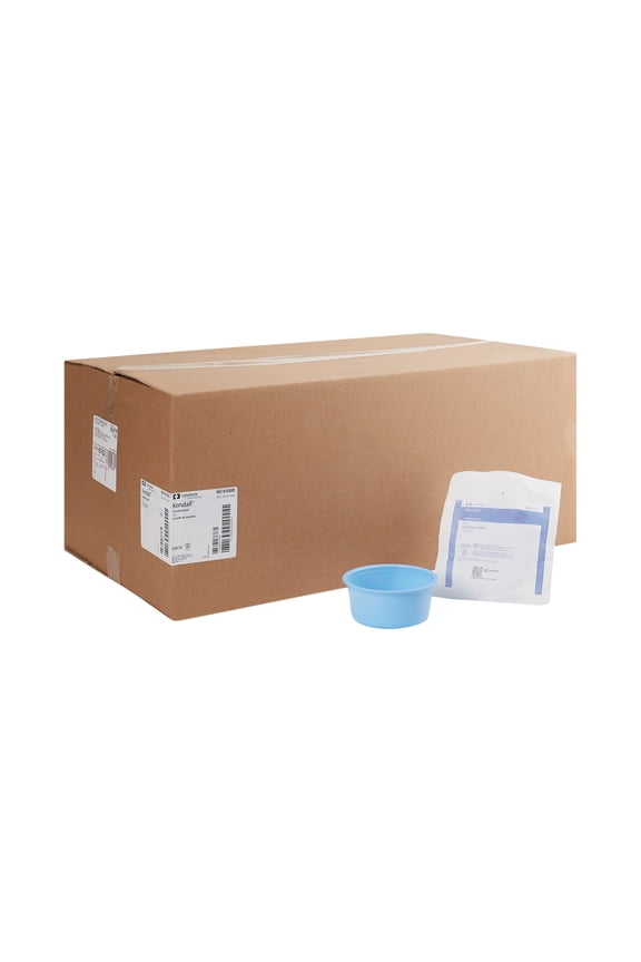 Kendall Solution Basin Light Blue 16 oz. Polypropylene Disposable 61000-