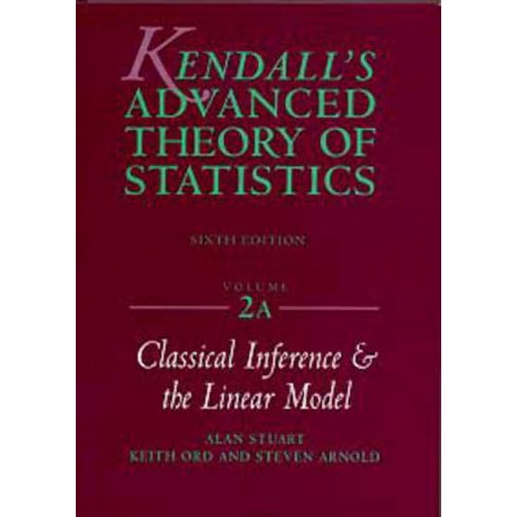 Pre-Owned Kendall's Advanced Theory of Statistics (Hardcover) 0340662301 9780340662304