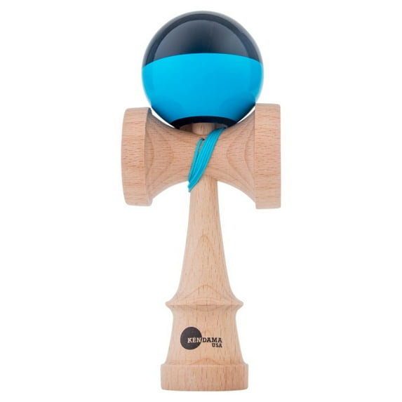 Kendama USA - Kaizen Half Split - JET Shape - Blue Black