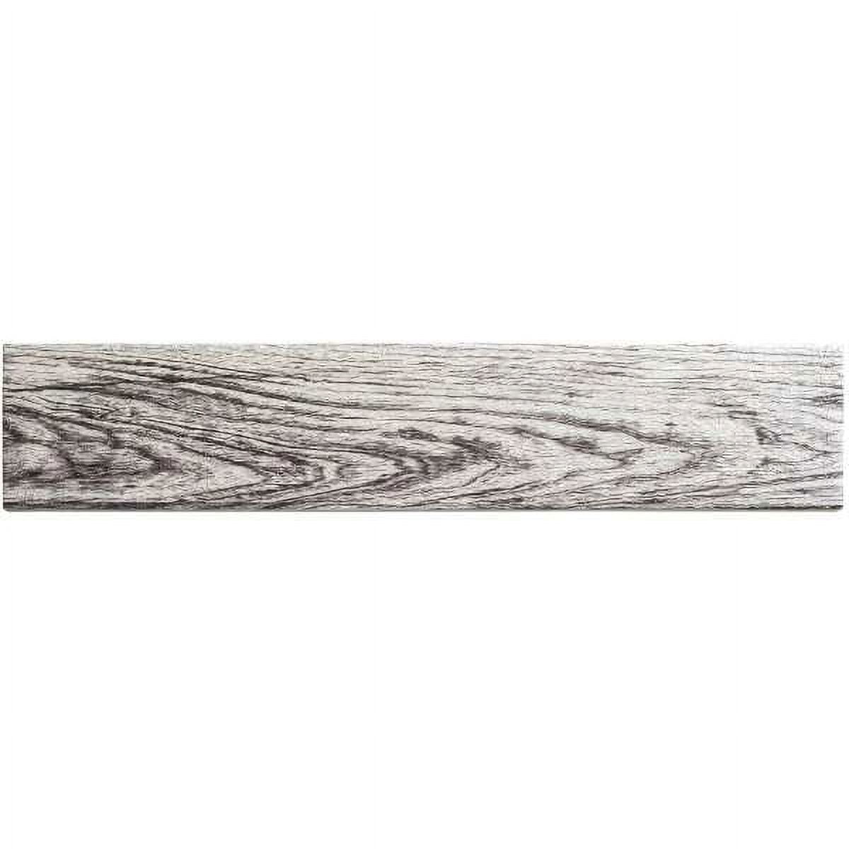 Kendel 3'' x 14'' Black and White Glass Subway Tile