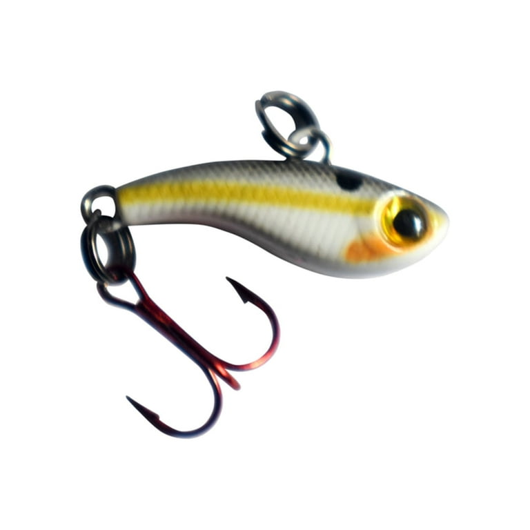 Kenders Outdoors Tungsten T-Rip Mini Vibe Bait, Fry, 1/2in