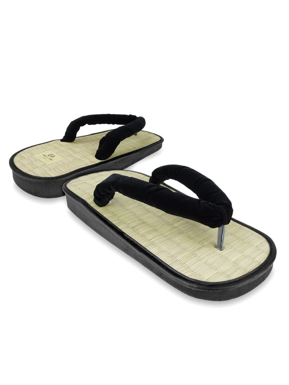 Kendo Straw Zori Sandals Flip Flops Traditional Japanese Tatami Zouri Zōri (10 US, 41 EU)