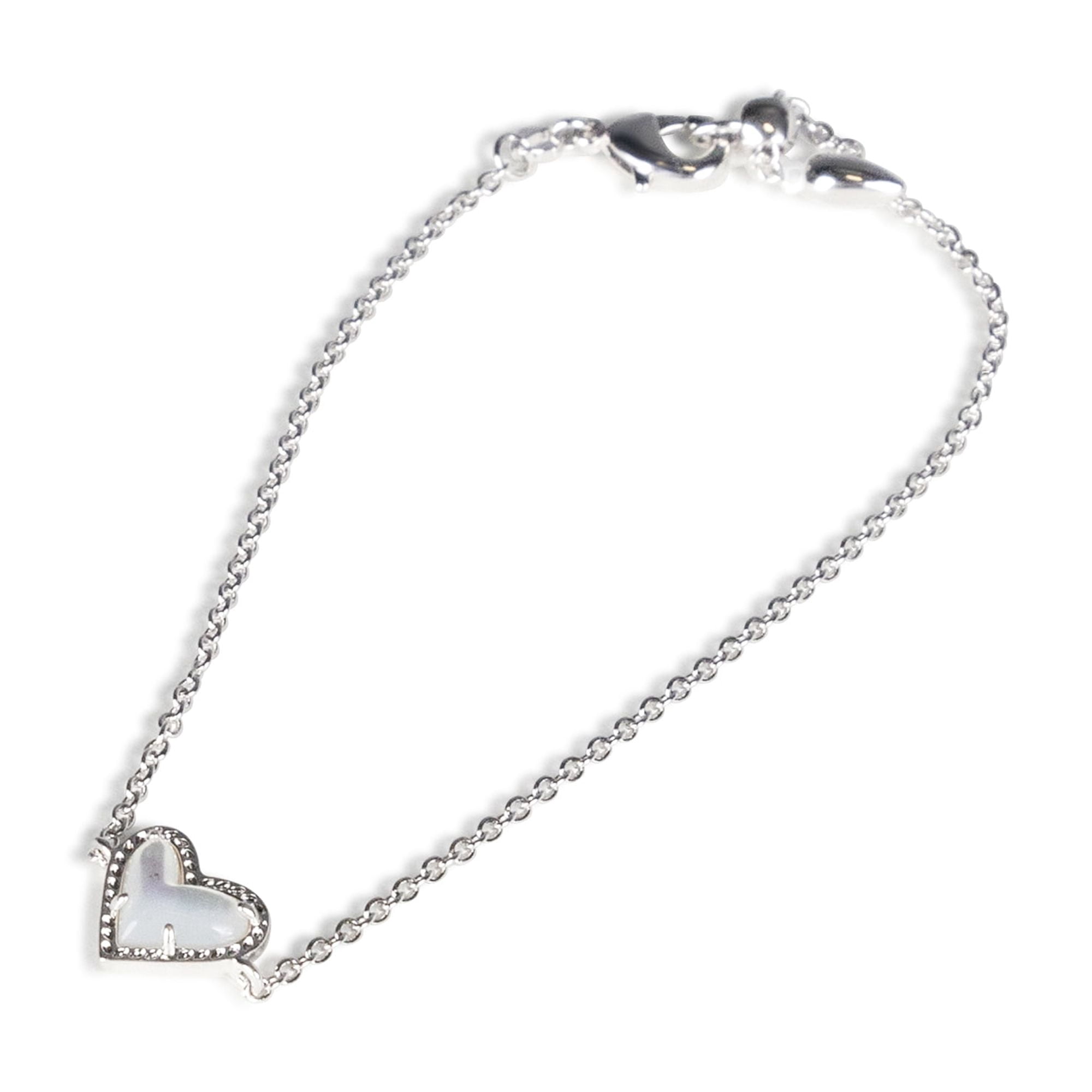 Kendra Scott Haley Bow Stretch Bracelet Womens Gold Rose Mother-of-Pearl GBO3261 Stretch Bracelet Kendra Scott Pearl Bracelet Haley Bow  main image 3