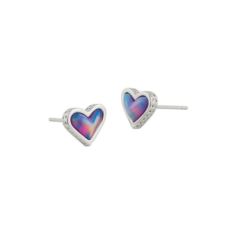 ピアス Wavy Heart Stud Earrings #5127 Kendra Scott Ari Heart Stud Earrings for Women, Fashion