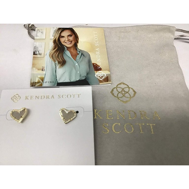 Kendra scott ari on sale heart stud earrings