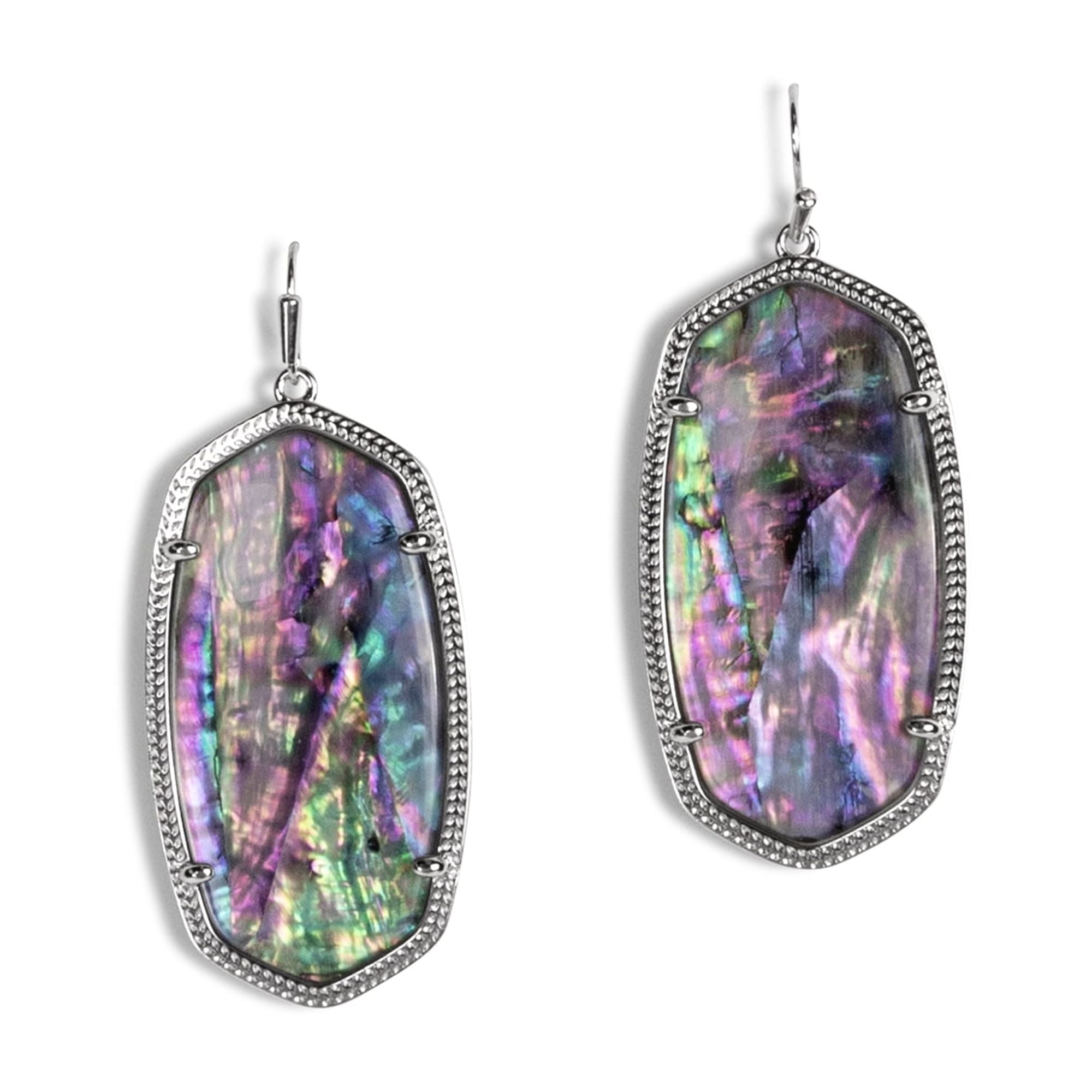 Kendra Scott Danielle Silver Silver Lilac Abalone One Size