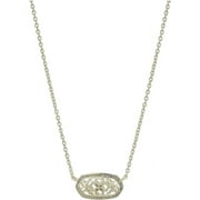 XUEYANG Kendra Scott Elisa Pendant Necklace for Women, Fashion Jewelry, 14k Gold-Plated