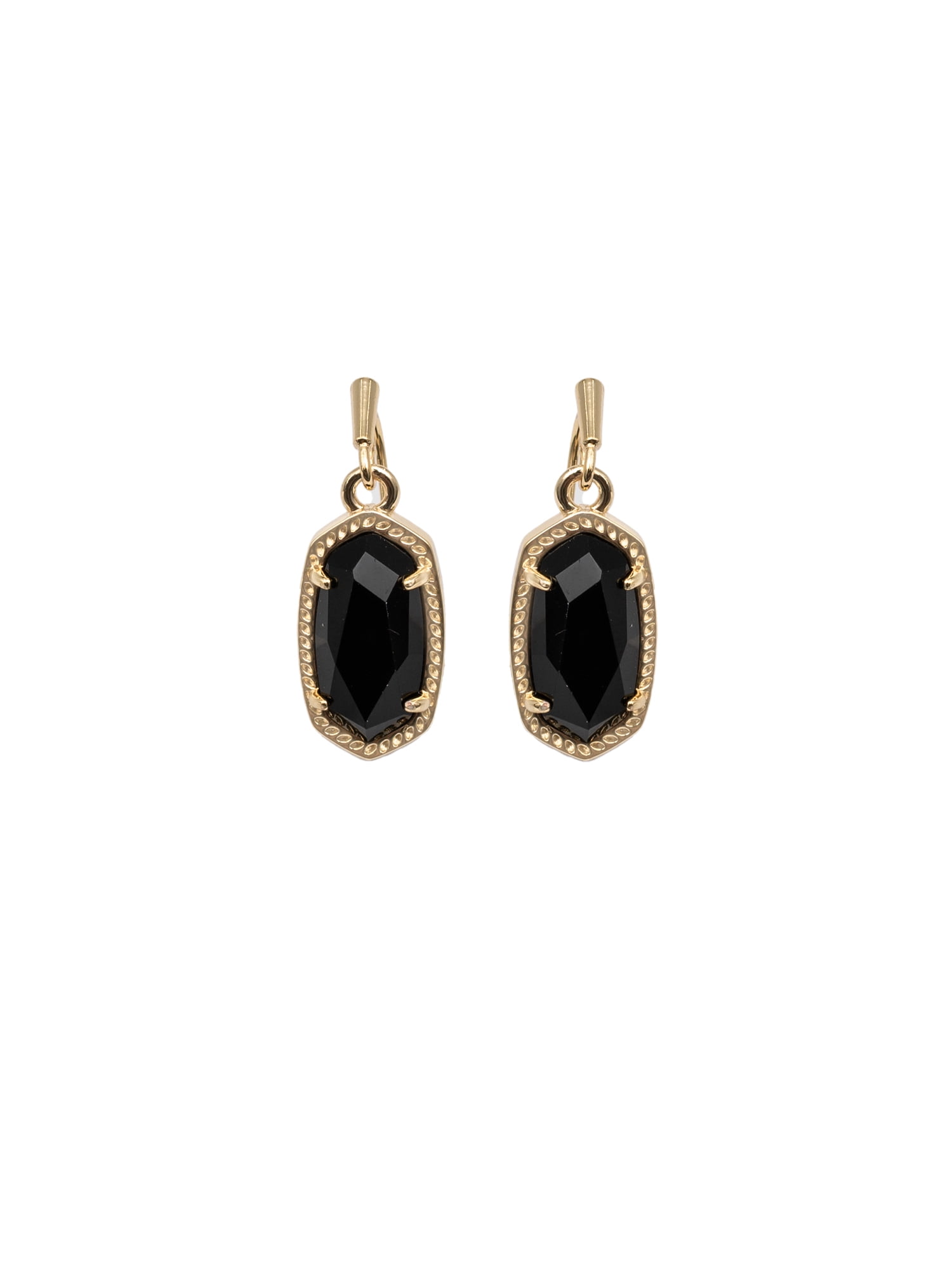Kendra Scott Lee Gold Drop Earrings in Dichroic Glass main image 1