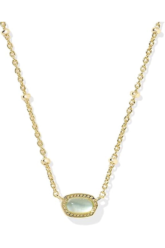 Mini Elisa Gold Satellite Short Pendant Necklace