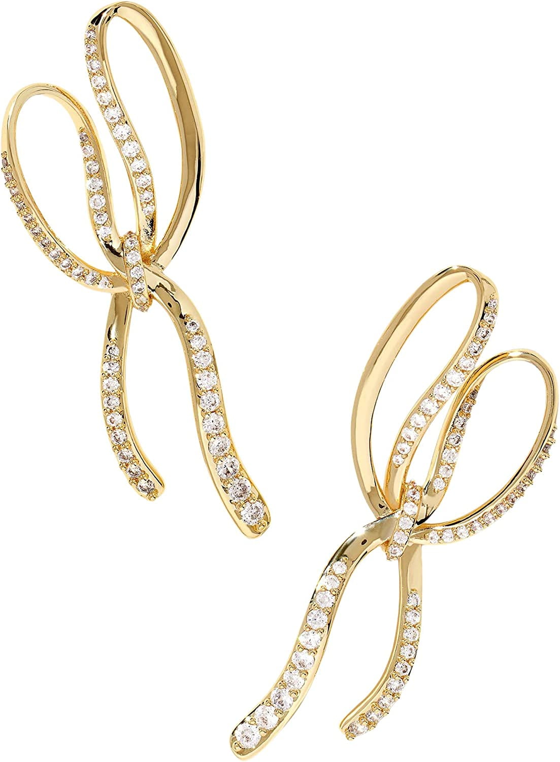 Kendra Scott Sasha Gold Statement Earrings 196088000985|