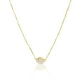 thumbnail image 1 of Kendra Scott Tess Pendant Necklace for Women, Fashion Jewelry, Gold-Plated, Iridescent Drusy, 1 of 3