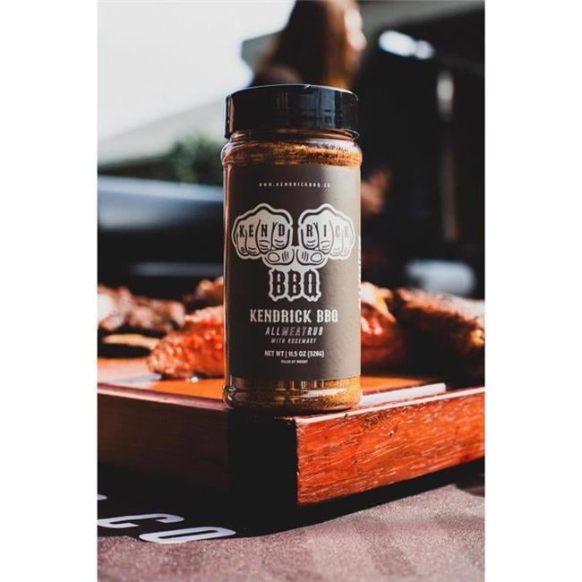 Kendrick BBQ 8091754 11.5 oz All Meat with Rosemary Bar-B-Q Rub