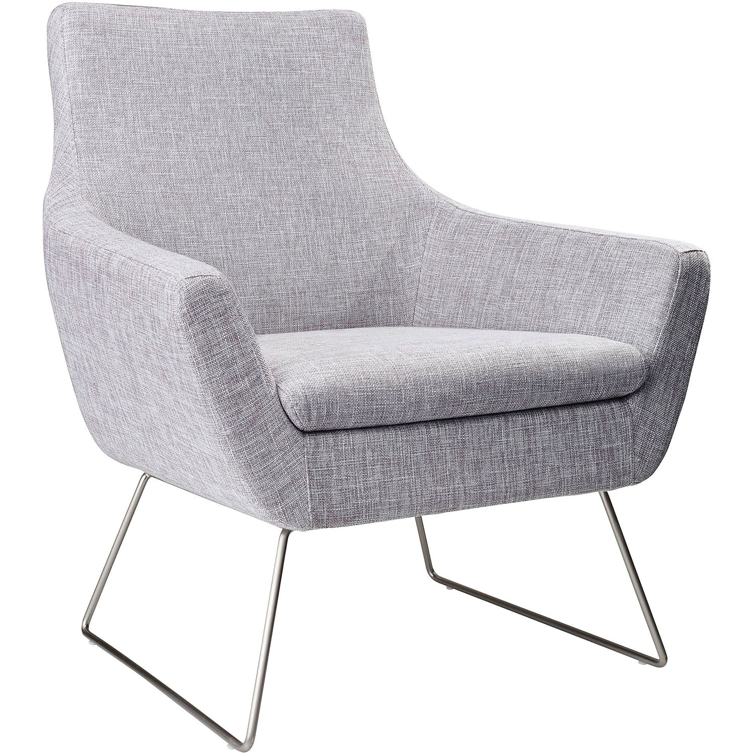 Kendrick Light Grey Metal Accent Chair
