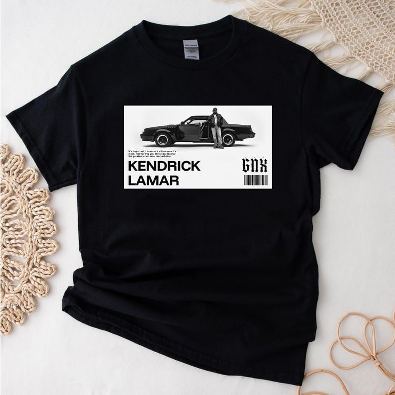 Kendrick GNX Unisex Shirt, Kendrick Lamar Tour 2025 Tshirt
