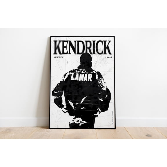 Kendrick Lamar Album Cover : Matte Music Wall Art #753, Unframed Poster Size 16x24