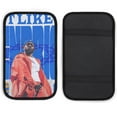 Kendrick Lamar Car Armrest Cover Hip Hop Auto Center Console Pad Car