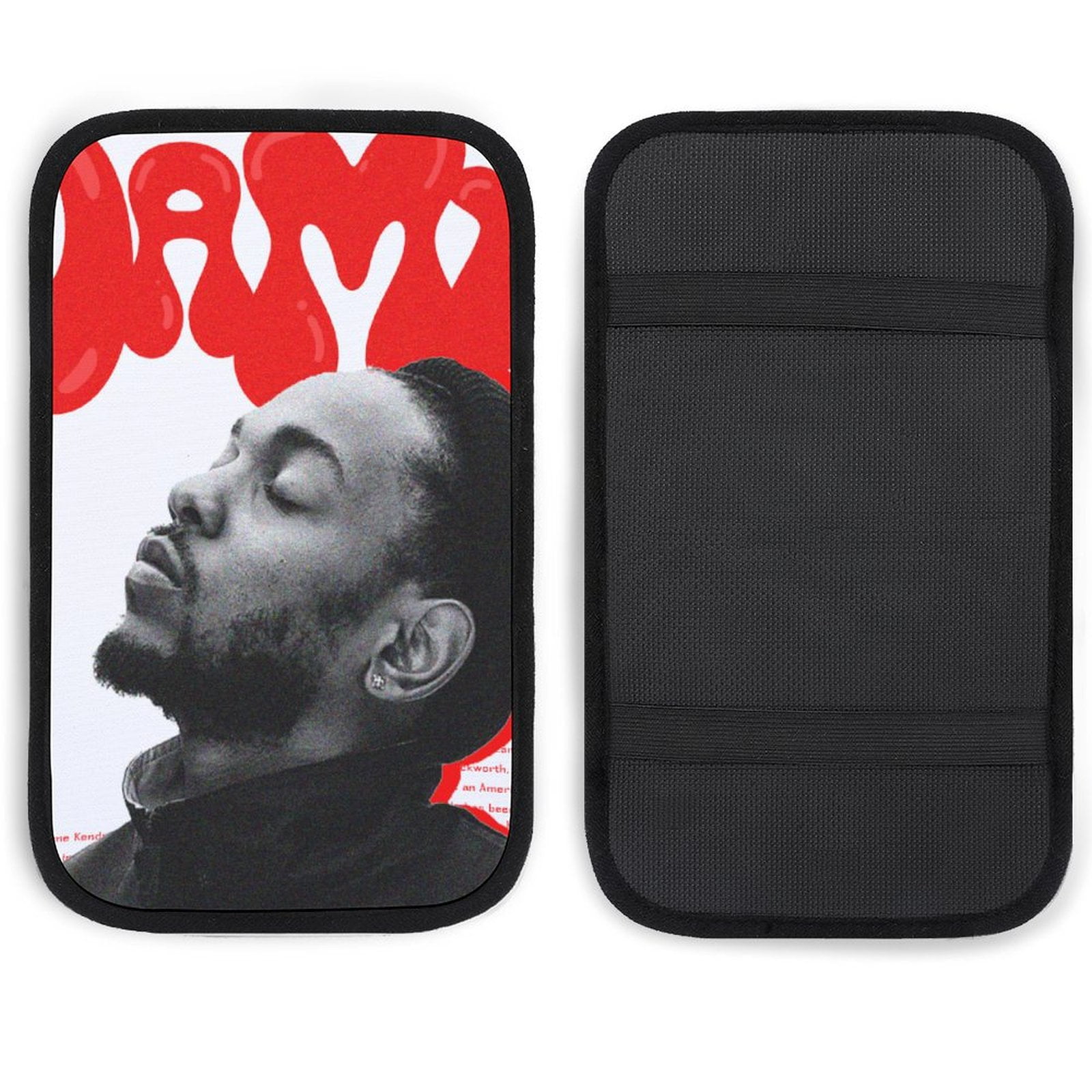 Kendrick Lamar Car Armrest Cover Hip Hop Auto Center Console Pad Car