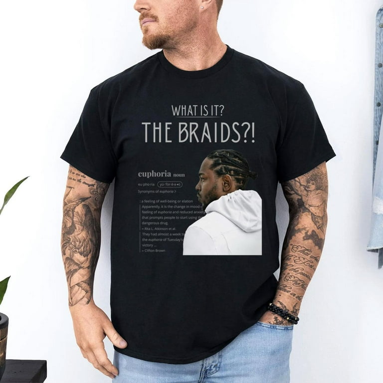 Kendrick Lamar Diss T Shirt What is it, the BRAIDS®! - Walmart.com