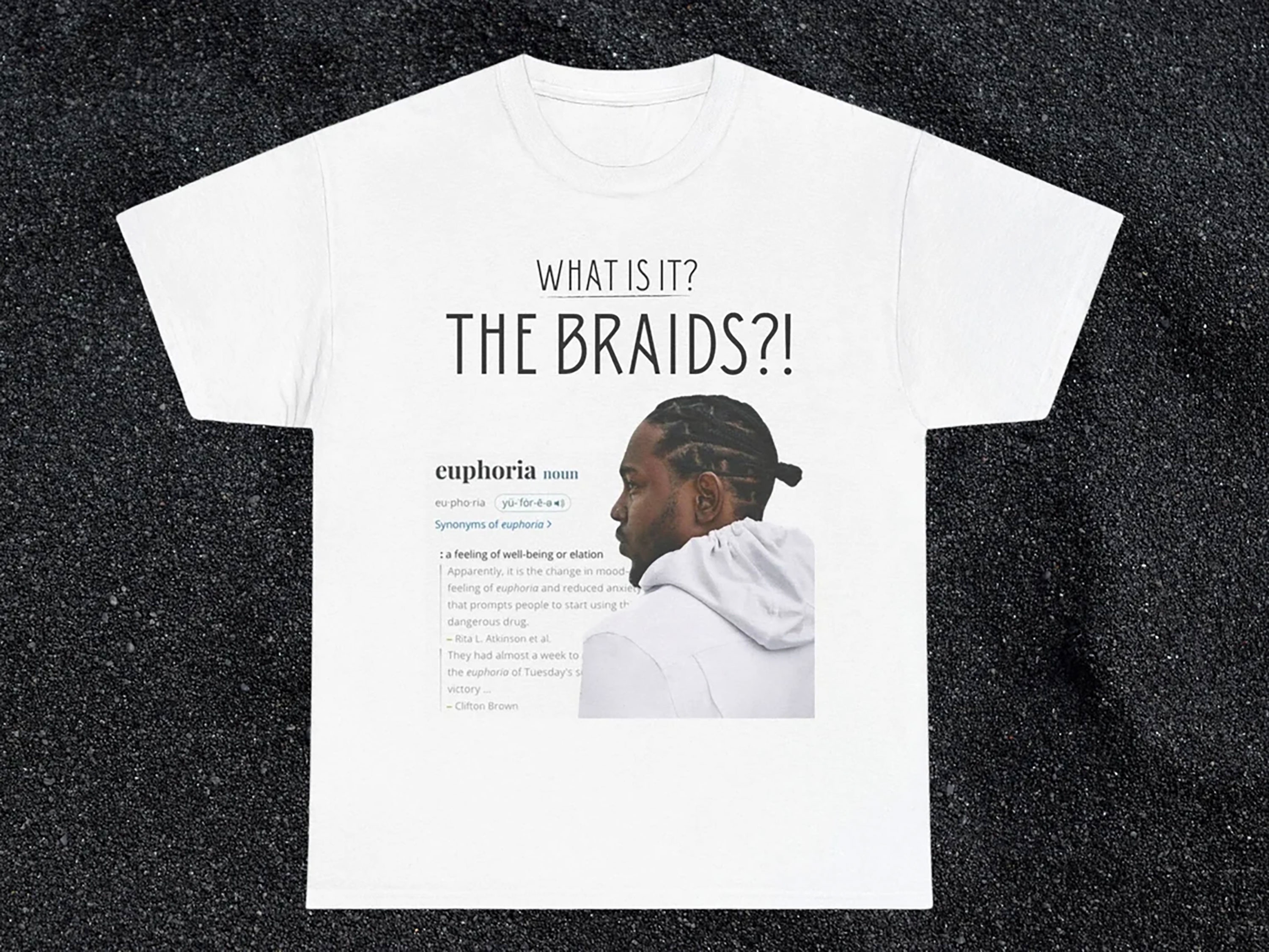 Kendrick Lamar Diss T Shirt | “What is it, the BRAIDS?!” - Walmart.com
