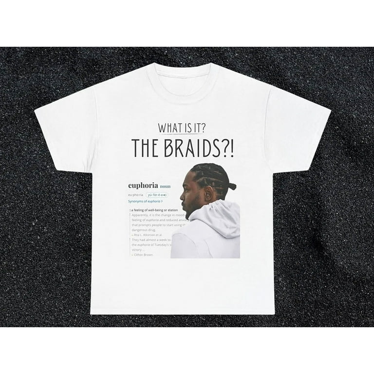 Kendrick Lamar Diss T Shirt | “What is it, the BRAIDS?!” - Walmart.com