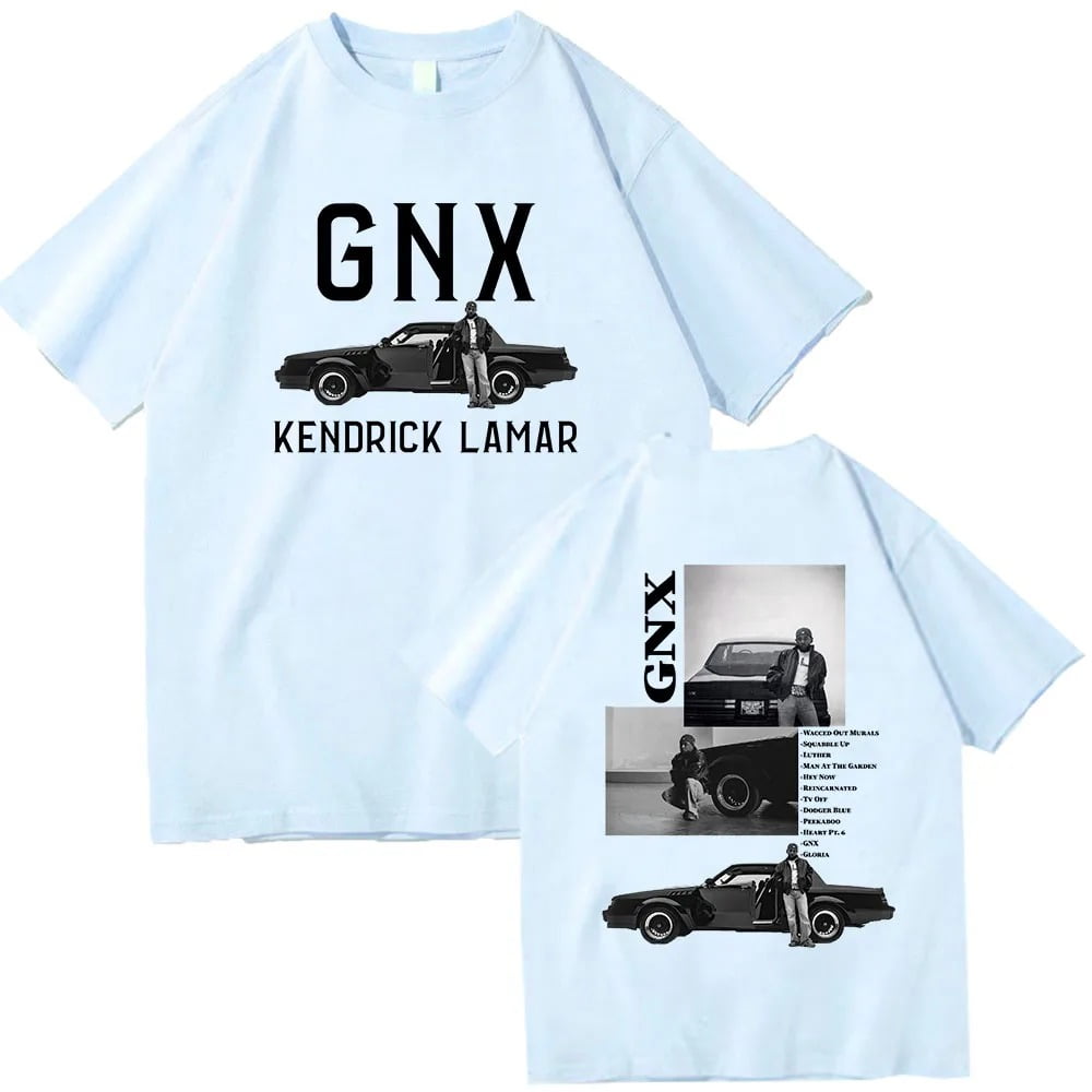 Kendrick Lamar GNX Tour 2025 TShirts, Vintage Rapper Short Sleeve